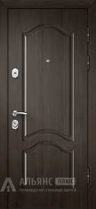 Дверь Венге с усиленными петлями №19 внешняя - фото