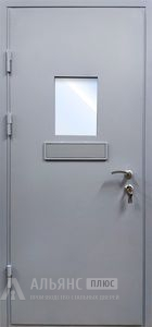 Входная дверь в кассу с врезным сувальдным замком №6 внешняя - фото