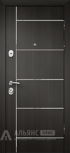 Глухая металлическая дверь с уплотнителем №16 внешняя - фото